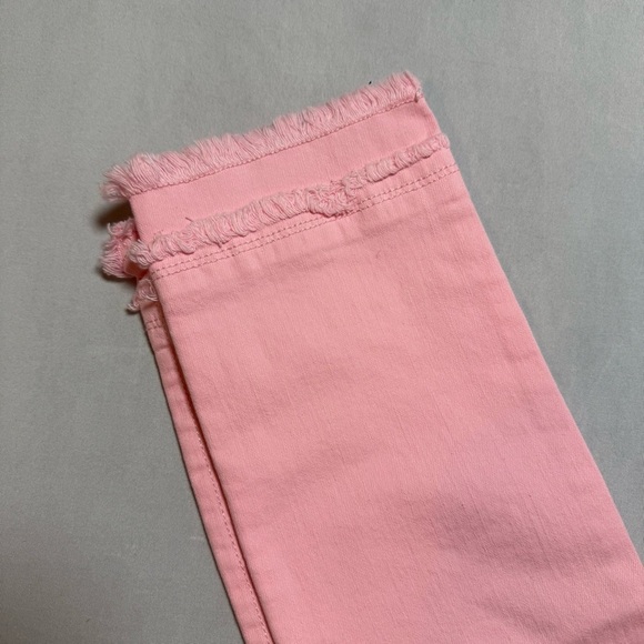 Lilly Pulitzer South Ocean High Rise Pink Calla Lily Pink Jeans - Picture 4 of 10